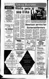 Wells Journal Thursday 10 November 1988 Page 24