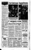 Wells Journal Thursday 22 December 1988 Page 14