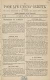 Poor Law Unions' Gazette Saturday 18 April 1857 Page 1