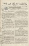 Poor Law Unions' Gazette Saturday 27 June 1857 Page 1