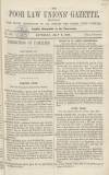 Poor Law Unions' Gazette Saturday 04 July 1857 Page 1