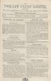 Poor Law Unions' Gazette Saturday 16 January 1858 Page 1