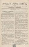 Poor Law Unions' Gazette Saturday 05 June 1858 Page 1