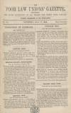 Poor Law Unions' Gazette Saturday 17 July 1858 Page 1