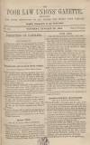 Poor Law Unions' Gazette Saturday 30 October 1858 Page 1