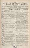 Poor Law Unions' Gazette Saturday 26 March 1859 Page 1