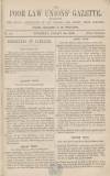 Poor Law Unions' Gazette Saturday 20 August 1859 Page 1