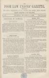 Poor Law Unions' Gazette Saturday 12 November 1859 Page 1