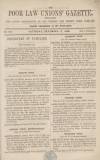 Poor Law Unions' Gazette Saturday 17 December 1859 Page 1