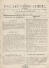 Poor Law Unions' Gazette Saturday 03 March 1860 Page 1