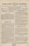 Poor Law Unions' Gazette Saturday 17 March 1860 Page 1