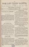 Poor Law Unions' Gazette Saturday 08 December 1860 Page 1