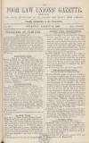 Poor Law Unions' Gazette Saturday 31 August 1861 Page 1