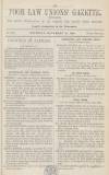 Poor Law Unions' Gazette Saturday 21 December 1861 Page 1