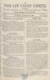 Poor Law Unions' Gazette Saturday 18 January 1862 Page 1