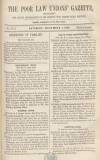 Poor Law Unions' Gazette Saturday 01 November 1862 Page 1