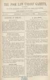 Poor Law Unions' Gazette Saturday 08 November 1862 Page 1