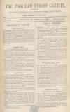 Poor Law Unions' Gazette Saturday 22 November 1862 Page 1