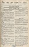 Poor Law Unions' Gazette Saturday 31 December 1864 Page 1