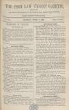 Poor Law Unions' Gazette Saturday 11 March 1865 Page 1