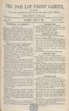 Poor Law Unions' Gazette Saturday 15 April 1865 Page 1