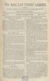 Poor Law Unions' Gazette Saturday 16 December 1865 Page 1