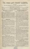Poor Law Unions' Gazette Saturday 23 December 1865 Page 1