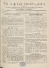 Poor Law Unions' Gazette Saturday 07 March 1868 Page 1
