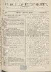 Poor Law Unions' Gazette Saturday 28 March 1868 Page 1