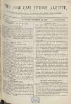 Poor Law Unions' Gazette Saturday 12 December 1868 Page 1