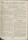 Poor Law Unions' Gazette Saturday 06 November 1869 Page 1