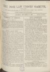 Poor Law Unions' Gazette Saturday 13 November 1869 Page 1