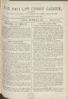 Poor Law Unions' Gazette Saturday 11 December 1869 Page 1