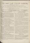 Poor Law Unions' Gazette Saturday 31 December 1870 Page 1
