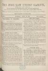 Poor Law Unions' Gazette Saturday 29 April 1871 Page 1