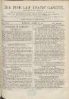 Poor Law Unions' Gazette Saturday 12 August 1871 Page 1