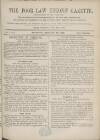 Poor Law Unions' Gazette Saturday 20 January 1872 Page 1