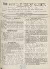 Poor Law Unions' Gazette Saturday 08 June 1872 Page 1