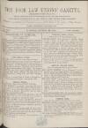 Poor Law Unions' Gazette Saturday 26 October 1872 Page 1