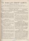 Poor Law Unions' Gazette Saturday 14 June 1873 Page 1