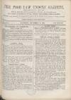 Poor Law Unions' Gazette Saturday 15 November 1873 Page 1