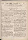 Poor Law Unions' Gazette Saturday 01 May 1875 Page 1