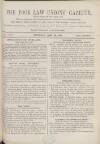Poor Law Unions' Gazette Saturday 26 June 1875 Page 1