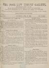 Poor Law Unions' Gazette Saturday 15 April 1876 Page 1