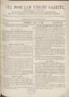 Poor Law Unions' Gazette Saturday 15 July 1876 Page 1