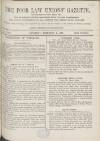 Poor Law Unions' Gazette Saturday 03 February 1877 Page 1