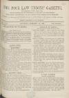 Poor Law Unions' Gazette Saturday 10 February 1877 Page 1