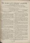Poor Law Unions' Gazette Saturday 19 May 1877 Page 1