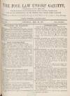 Poor Law Unions' Gazette Saturday 30 June 1877 Page 1
