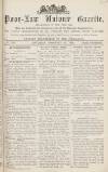 Poor Law Unions' Gazette Saturday 19 November 1881 Page 1